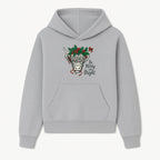 Christmas Highland Cow Graphic - Be Merry and Bright Festive Design for Holiday Decor, Apparel, and Gifts - Hoodie 1757922453873.jpg
