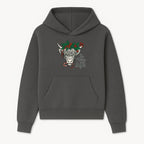 Christmas Highland Cow Graphic - Be Merry and Bright Festive Design for Holiday Decor, Apparel, and Gifts - Hoodie 1757922454159.jpg