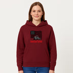 American Farmer Tractor Graphic Tee - Patriotic USA Flag Design, Farmer Gift, Agriculture Apparel - Hoodie 1757922456468.jpg