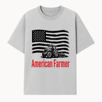 American Farmer Tractor Graphic Tee - Patriotic USA Flag Design, Farmer Gift, Agriculture Apparel - T-shirt 1757922456612.jpg