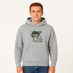 Christmas Highland Cow Graphic - Be Merry and Bright Festive Design for Holiday Decor, Apparel, and Gifts - Hoodie 1757922456677.jpg