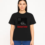 American Farmer Tractor Graphic Tee - Patriotic USA Flag Design, Farmer Gift, Agriculture Apparel - T-shirt 1757922459371.jpg