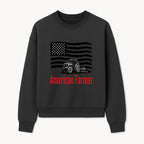 American Farmer Tractor Graphic Tee - Patriotic USA Flag Design, Farmer Gift, Agriculture Apparel - Sweatshirt 1757922459908.jpg