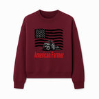 American Farmer Tractor Graphic Tee - Patriotic USA Flag Design, Farmer Gift, Agriculture Apparel - Sweatshirt 1757922460689.jpg