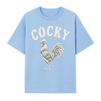 Cocky Rooster Vintage Graphic Tee, Fun Farmhouse Shirt, Animal Lover Gift, Retro Poultry Art, Unique Cockatoo Apparel - T-shirt 1757922474017.jpg