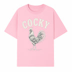 Cocky Rooster Vintage Graphic Tee, Fun Farmhouse Shirt, Animal Lover Gift, Retro Poultry Art, Unique Cockatoo Apparel - T-shirt 1757922474167.jpg