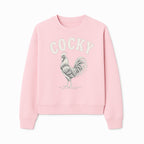 Cocky Rooster Vintage Graphic Tee, Fun Farmhouse Shirt, Animal Lover Gift, Retro Poultry Art, Unique Cockatoo Apparel - Sweatshirt 1757922477087.jpg
