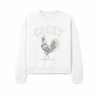 Cocky Rooster Vintage Graphic Tee, Fun Farmhouse Shirt, Animal Lover Gift, Retro Poultry Art, Unique Cockatoo Apparel - Sweatshirt 1757922477769.jpg