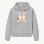 Bootiful Hair Styling Halloween Decor with Ghosts, Pumpkin, and Spider - Cute Salon Sign for Spooky Season - Hoodie 1757925829306.jpg