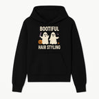 Bootiful Hair Styling Halloween Decor with Ghosts, Pumpkin, and Spider - Cute Salon Sign for Spooky Season - Hoodie 1757925829455.jpg