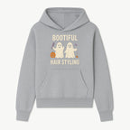 Bootiful Hair Styling Halloween Decor with Ghosts, Pumpkin, and Spider - Cute Salon Sign for Spooky Season - Hoodie 1757925830701.jpg