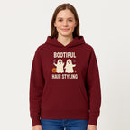 Bootiful Hair Styling Halloween Decor with Ghosts, Pumpkin, and Spider - Cute Salon Sign for Spooky Season - Hoodie 1757925832163.jpg
