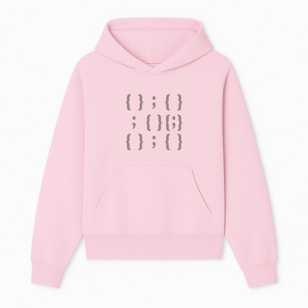Abstract Typography Wall Art | Modern Design with Brackets and Semicolons | Minimalist Decor for Home or Office - Hoodie 1758004714600.jpg
