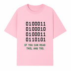 Binary Code Graphic Tee - If You Can Read This, Ahh Too - Fun Tech Shirt for Programmers, Gamers, and Nerdy Friends - T-shirt 1758004716630.jpg