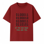Binary Code Graphic Tee - If You Can Read This, Ahh Too - Fun Tech Shirt for Programmers, Gamers, and Nerdy Friends - T-shirt 1758004716773.jpg