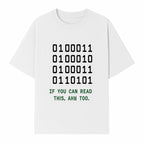 Binary Code Graphic Tee - If You Can Read This, Ahh Too - Fun Tech Shirt for Programmers, Gamers, and Nerdy Friends - T-shirt 1758004717419.jpg