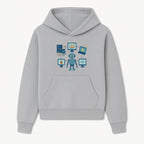 AI Robot Technology Illustration for Data Security, Analytics, and Coding - Digital Art Print for Tech Enthusiasts - Hoodie 1758004721708.jpg