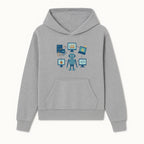 AI Robot Technology Illustration for Data Security, Analytics, and Coding - Digital Art Print for Tech Enthusiasts - Hoodie 1758004722413.jpg