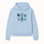 AI Robot Technology Illustration for Data Security, Analytics, and Coding - Digital Art Print for Tech Enthusiasts - Hoodie 1758004722616.jpg