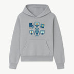 AI Robot Technology Illustration for Data Security, Analytics, and Coding - Digital Art Print for Tech Enthusiasts - Hoodie 1758004723336.jpg