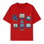 AI Robot Technology Illustration for Data Security, Analytics, and Coding - Digital Art Print for Tech Enthusiasts - T-shirt 1758004726530.jpg