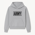 Bold 'ARMY' Graphic Print Wall Art Decor - Military-Inspired Home Decoration - Perfect for Veterans and Army Enthusiasts - Hoodie 1758008557716.jpg