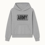 Bold 'ARMY' Graphic Print Wall Art Decor - Military-Inspired Home Decoration - Perfect for Veterans and Army Enthusiasts - Hoodie 1758008558271.jpg