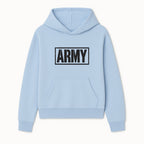 Bold 'ARMY' Graphic Print Wall Art Decor - Military-Inspired Home Decoration - Perfect for Veterans and Army Enthusiasts - Hoodie 1758008558419.jpg