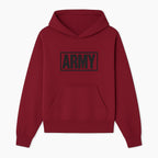 Bold 'ARMY' Graphic Print Wall Art Decor - Military-Inspired Home Decoration - Perfect for Veterans and Army Enthusiasts - Hoodie 1758008558668.jpg