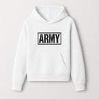 Bold 'ARMY' Graphic Print Wall Art Decor - Military-Inspired Home Decoration - Perfect for Veterans and Army Enthusiasts - Hoodie 1758008559220.jpg