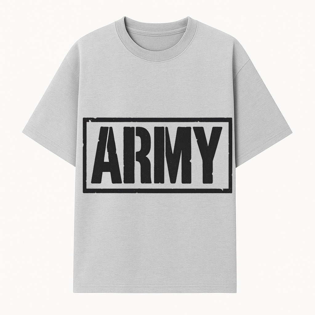 Bold 'ARMY' Graphic Print Wall Art Decor - Military-Inspired Home Decoration - Perfect for Veterans and Army Enthusiasts - T-shirt 1758008560602.jpg