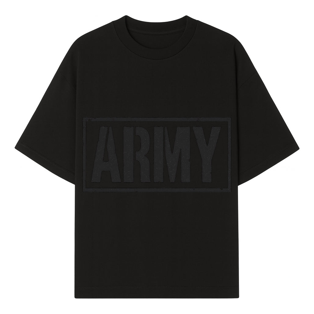 Bold 'ARMY' Graphic Print Wall Art Decor - Military-Inspired Home Decoration - Perfect for Veterans and Army Enthusiasts - T-shirt 1758008560745.jpg