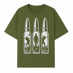 Bullet Art Print with Soldier Silhouettes | Military Decor | Unique Wall Art for Gun Enthusiasts | Home or Office Decoration - T-shirt 1758008562582.jpg