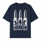 Bullet Art Print with Soldier Silhouettes | Military Decor | Unique Wall Art for Gun Enthusiasts | Home or Office Decoration - T-shirt 1758008563297.jpg