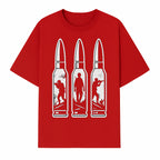 Bullet Art Print with Soldier Silhouettes | Military Decor | Unique Wall Art for Gun Enthusiasts | Home or Office Decoration - T-shirt 1758008563450.jpg