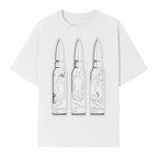 Bullet Art Print with Soldier Silhouettes | Military Decor | Unique Wall Art for Gun Enthusiasts | Home or Office Decoration - T-shirt 1758008563717.jpg