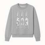 Bullet Art Print with Soldier Silhouettes | Military Decor | Unique Wall Art for Gun Enthusiasts | Home or Office Decoration - Sweatshirt 1758008565200.jpg