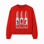 Bullet Art Print with Soldier Silhouettes | Military Decor | Unique Wall Art for Gun Enthusiasts | Home or Office Decoration - Sweatshirt 1758008566778.jpg