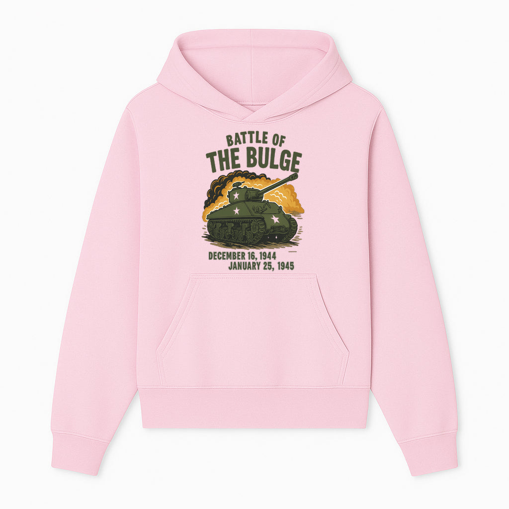 Battle of the Bulge Tank Art Print | WWII Historical Decor | December 16, 1944 - January 25, 1945 | Military Wall Art - Hoodie 1758008576019.jpg