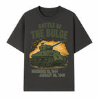 Battle of the Bulge Tank Art Print | WWII Historical Decor | December 16, 1944 - January 25, 1945 | Military Wall Art - T-shirt 1758008578479.jpg
