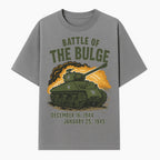 Battle of the Bulge Tank Art Print | WWII Historical Decor | December 16, 1944 - January 25, 1945 | Military Wall Art - T-shirt 1758008578763.jpg