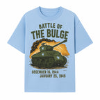 Battle of the Bulge Tank Art Print | WWII Historical Decor | December 16, 1944 - January 25, 1945 | Military Wall Art - T-shirt 1758008578875.jpg