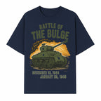 Battle of the Bulge Tank Art Print | WWII Historical Decor | December 16, 1944 - January 25, 1945 | Military Wall Art - T-shirt 1758008579270.jpg