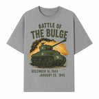 Battle of the Bulge Tank Art Print | WWII Historical Decor | December 16, 1944 - January 25, 1945 | Military Wall Art - T-shirt 1758008579529.jpg