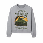 Battle of the Bulge Tank Art Print | WWII Historical Decor | December 16, 1944 - January 25, 1945 | Military Wall Art - Sweatshirt 1758008582446.jpg