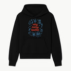 Very Merry Teacher Christmas Design - Festive Holiday Gift, Teacher Appreciation, Cute Santa, and Winter Elements - Hoodie 1758093355522.jpg