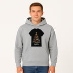 Music-Themed Christmas Tree T-Shirt, Musical Notes & Gingerbread Design, Holiday Apparel for Music Lovers, Casual Festive Tee - Hoodie 1758093359013.jpg
