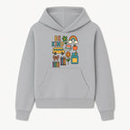 Be Kind Back to School Art Print with Rainbow, Flower, Bus, Crayons, Books, Apple - Classroom Decor for Kids - Hoodie 1758093363326.jpg