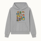 Be Kind Back to School Art Print with Rainbow, Flower, Bus, Crayons, Books, Apple - Classroom Decor for Kids - Hoodie 1758093364020.jpg