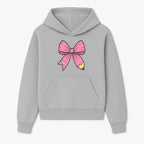 Pink Bow with Pencil Design, Cute Stationery Decor, Gift for Teachers, School Supplies, Arts and Crafts, Kawaii Aesthetic Accessories - Hoodie 1758093364083.jpg